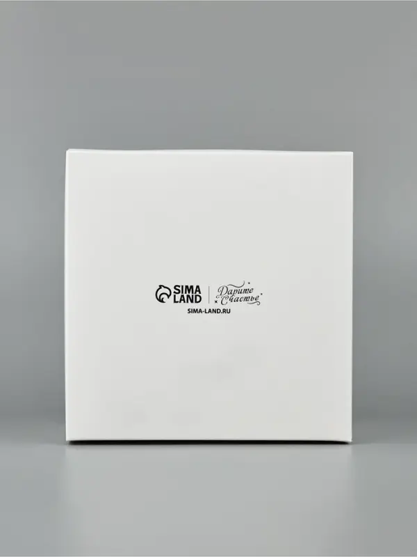 Упаковка для кондитерских изделий, под бенто - торт &laquo;Белая&raquo;, 14&times;14&times;8 см