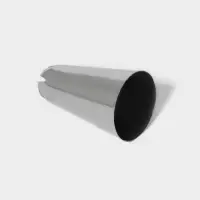 Насадка кондитерская, d=3 см, выход 1,6 см, нержавеющая сталь