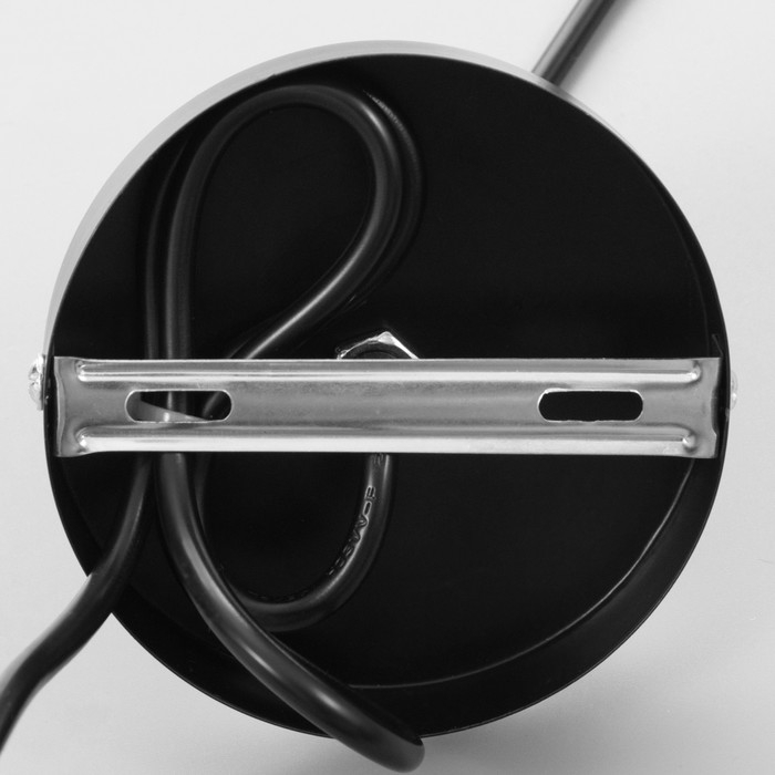 Светильник BayerLux Подвес "Дельта" 1x40Вт E27 черный 36х36х118 см