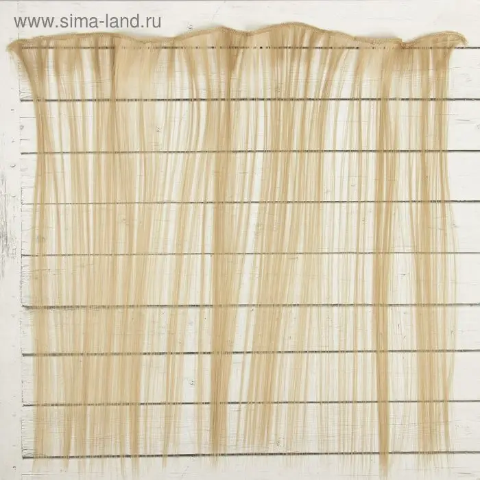 Кукольные волосы-тресс &laquo;Прямые&raquo; длина волос: 40 см, ширина:50 см, №16