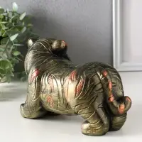 Копилка "Тигр" 14х12,5х24 см, золотой