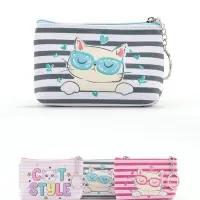 Кошелек дет 13-01-01 Июнь2514, 10,5*2,5*8 см, отд на молнии, микс