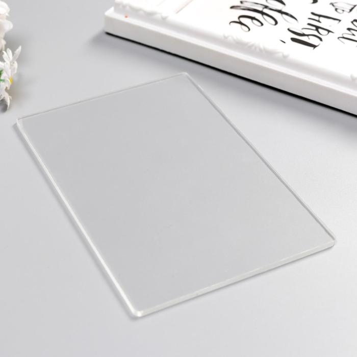 Акриловый блок для печатей 10х15 см Акриловый блок для печатей 10х15 см