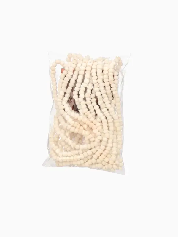 Браслет плетёный 20х5 см, цв. белый