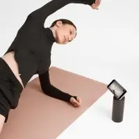 Термобутылка Magnus с магнитным держателем для телефона, черная