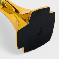 Башня пивная &laquo;Шар&raquo;, 3 л, ёмкость для льда, подсветка, пластик, золотистый