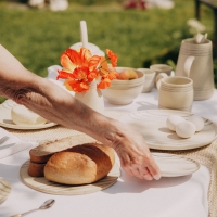 Тарелка керамическая SL Home &laquo;Райяс&raquo;, d=16,5 см, цвет бежевый