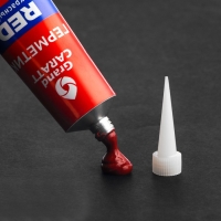 Герметик прокладок Grand Caratt, силиконовый, 50 г, красный Герметик прокладок Grand Caratt, силиконовый, 50 г, красный