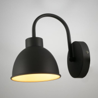 Бра 1669/1GY E27 40Вт серый 15х22,5х21 см