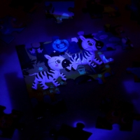 Пазл с фонариком &laquo;Весёлый зоопарк&raquo;, 88 деталей