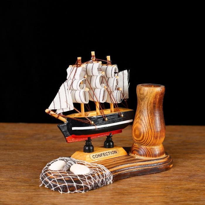 Подставка для ручек "Король морей", цвета МИКС