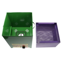 Сушилка для овощей и фруктов &laquo;СУХОФРУКТ&raquo; В01, 450 Вт, 20 л, 4 яруса, зелёная