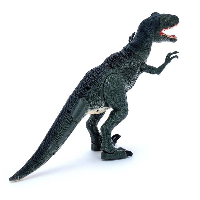 Динозавр радиоуправляемый &laquo;Велоцираптор&raquo;, световые и звуковые эффекты