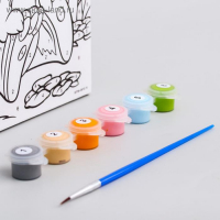 Картина по номерам для детей "Топотун" 21х15 см, Бэмби