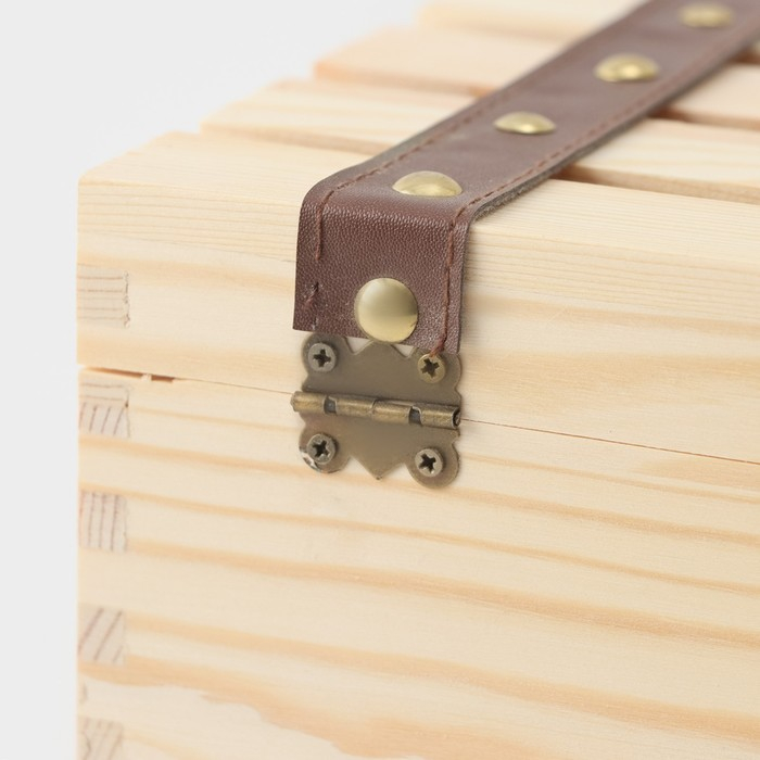 Ящик для хранения вина Доляна &laquo;Феррара&raquo;, 35&times;20 см, на 2 бутылки