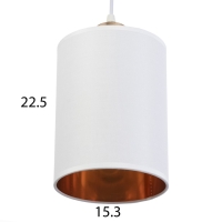 Люстра "Оазис" 1х60Вт Е27 Белый, золото 15х15х30(100)см Люстра "Оазис" 1х60Вт Е27 Белый, золото 15х15х30(100)см