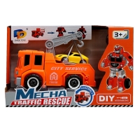 Конструктор винтовой &laquo;Эвакуатор&raquo;, 2 в 1 робот-машина