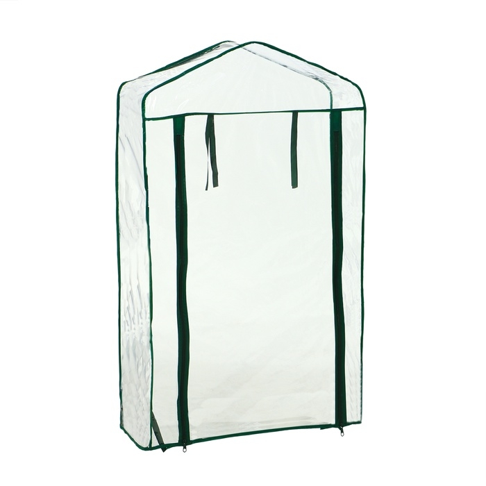 Парник-стеллаж, 3 полки, 110 × 22 × 65 см, металлический каркас d = 12 мм, чехол плёнка 80 мкм, Greengo Парник-стеллаж, 3 полки, 110 × 22 × 65 см, металлический каркас d = 12 мм, чехол плёнка 80 мкм, Greengo