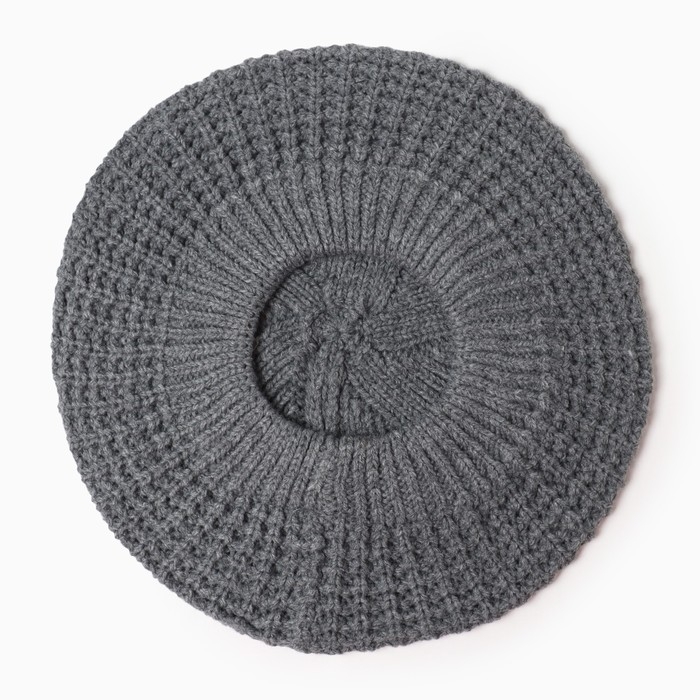 Берет детский MINAKU, цвет серый, р-р 50