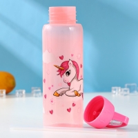 Бутылка &laquo;Единороги&raquo;, 850 мл, цвет МИКС