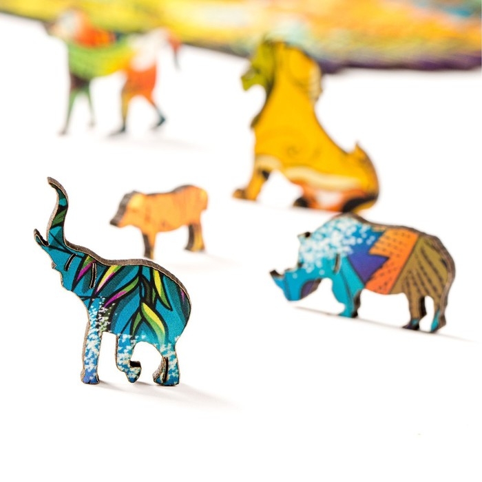 Пазл фигурный &laquo;Король лев&raquo; S