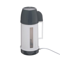 Чайник автомобильный Airline, 24 В, белый/серый, пластик Чайник автомобильный Airline, 24 В, белый/серый, пластик