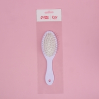 Расчёска массажная, 5,3 &times; 17 см, рисунок МИКС