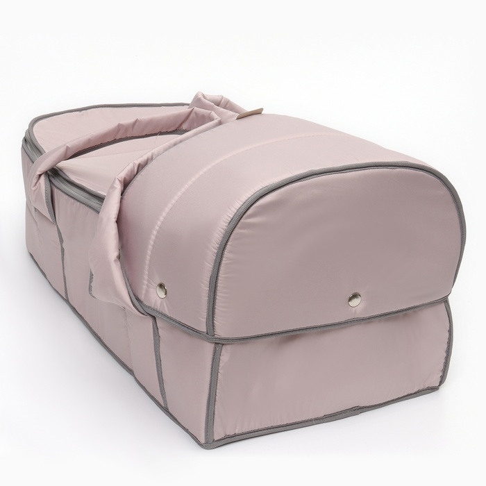 Люлька-переноска для новорожденных  &laquo;Ассорти&raquo;, цвет какао