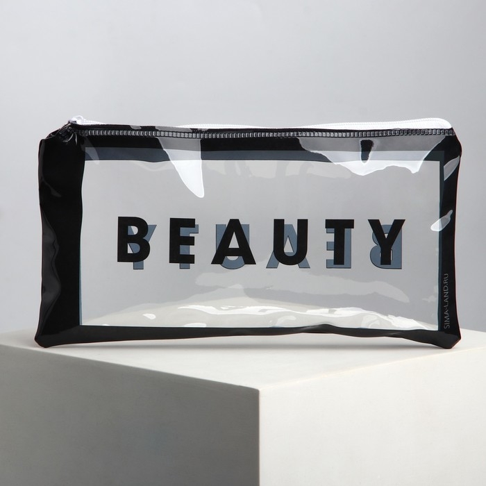 Косметичка-пенал PVC на молнии &laquo;BEAUTY&raquo;