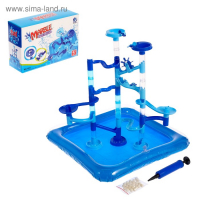 Конструктор марблс &laquo;Водный аттракцион&raquo;, 47 деталей, с бассейном