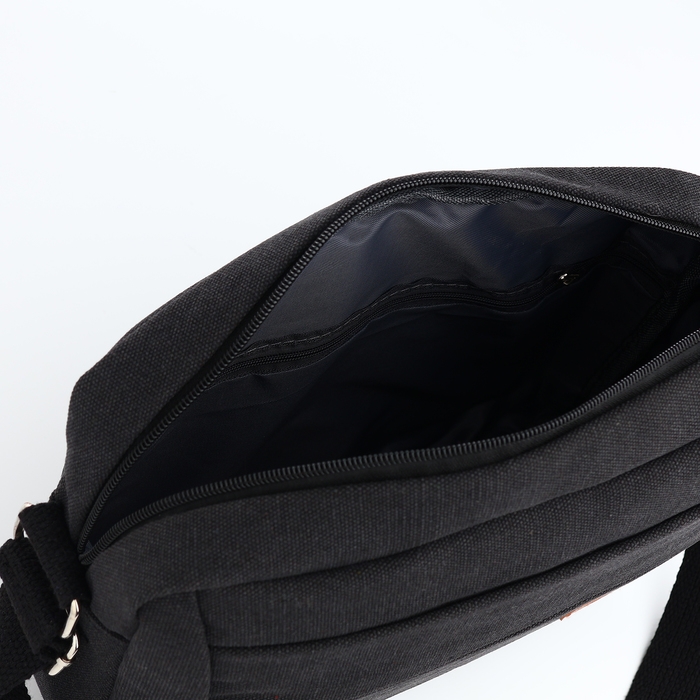 Сумка мужская, цвет чёрный