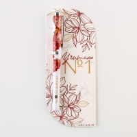 Ручка в открытке «Учителю: Учитель №1», шариковая, синяя паста, 1,0 мм Ручка в открытке «Учителю: Учитель №1», шариковая, синяя паста, 1,0 мм