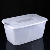 Бокс универсальный, на колёсиках, 46 л, 60&times;40&times;29 см, цвет МИКС