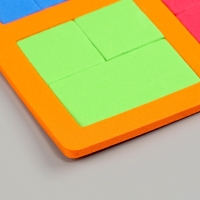 Набор фигурок из EVA "Геометрия"  МИКС