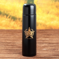 Набор посуды для пикника «Защитнику», термос 500 мл, кружка 180 мл, 2 шт Набор посуды для пикника «Защитнику», термос 500 мл, кружка 180 мл, 2 шт