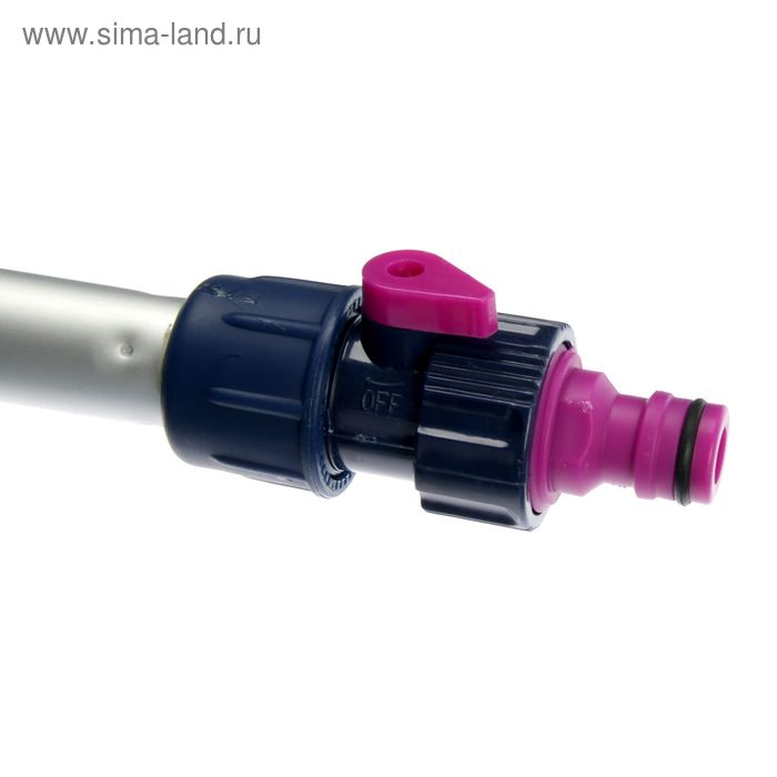 Щетка для мытья CityUp, CU-610, телескопическая, 99-160 см, под шланг, с краном Щетка для мытья CityUp, CU-610, телескопическая, 99-160 см, под шланг, с краном