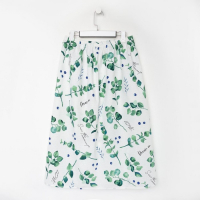 Полотенце для бани &laquo;Эвкалипт&raquo; женское парео, 80х150&plusmn;4 см, 100% хлопок, ваф. полотно, 160 гр/м2