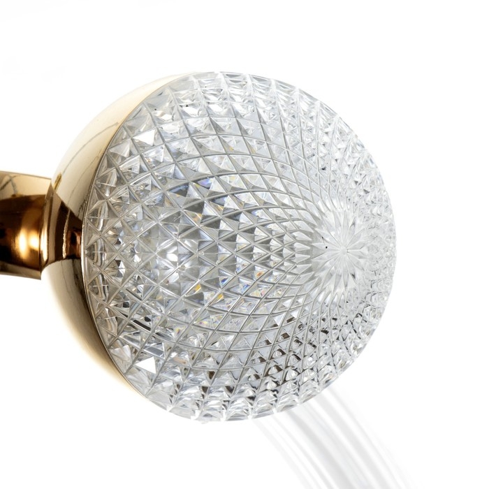 Светильник BayerLux "Ланел" 2хLED 90Вт золото 39,5х10,5х65-185 см