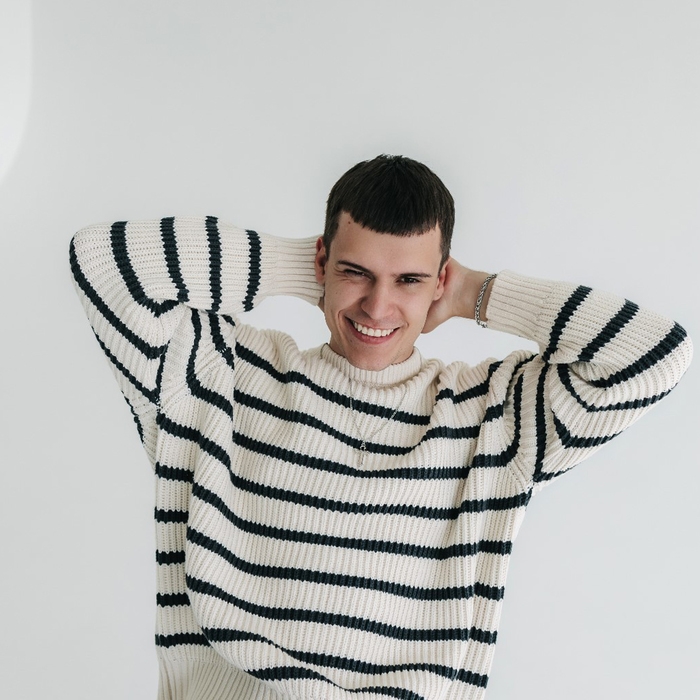 Кулон унисекс &laquo;Крест&raquo; силуэт, цвет серебро, 62 см