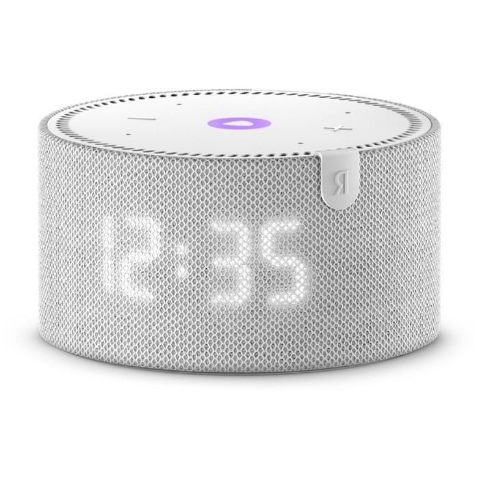 Умная колонка Умная колонка "Новая Яндекс Станция Мини" (YNDX-00020G), голосовой помощник Алиса,10Вт, с часами, серая