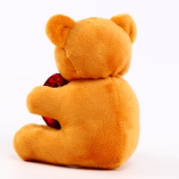 Мягкая игрушка &laquo;Мишка с сердцем&raquo;, 15 см