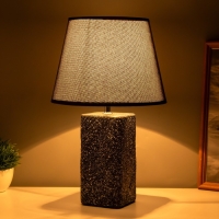 Лампа настольная "Дзин" 1х40Вт Е14 черный 22х22х36см Лампа настольная "Дзин" 1х40Вт Е14 черный 22х22х36см