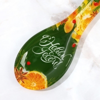 Подарочный набор новогодний &laquo;С Новым годом!&raquo;: подставка под ложку, лопатка