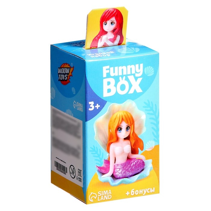 Игровой набор Funny box, русалки, МИКС Игровой набор Funny box, русалки, МИКС