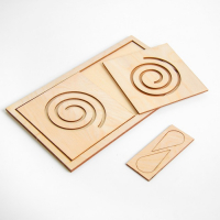 Развивающая игрушка нейротренажер для детей &laquo;Межполушарная доска. Простые фигуры&raquo;