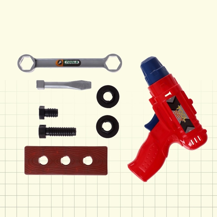 Набор инструментов &laquo;Слесарь&raquo;, 8 элементов, цвет МИКС