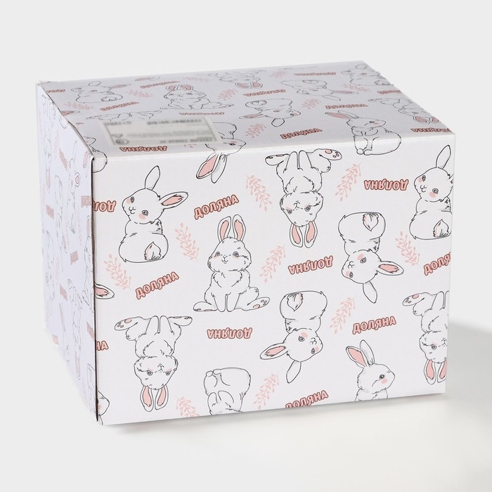 Чайник заварочный Доляна &laquo;Зайка&raquo;, 800 мл, цвет белый