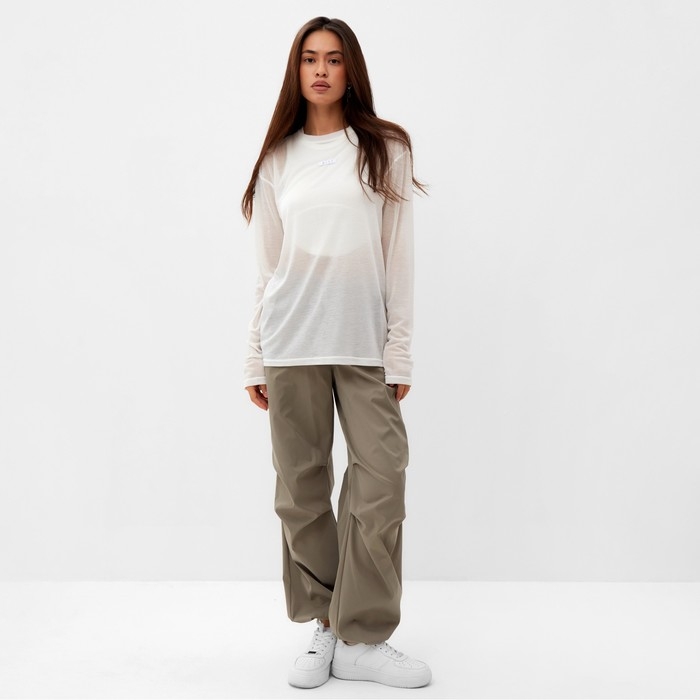 Лонгслив женский MIST onesize, белый Лонгслив женский MIST onesize, белый