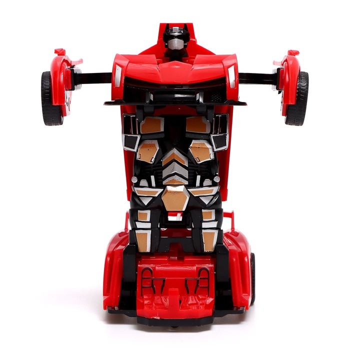 Робот инерционный &laquo;Спорткар&raquo;, трансформируется при столкновении, цвета МИКС