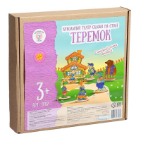 Кукольный театр сказки на столе &laquo;Теремок&raquo;, высота фигурок: 4-12 см, толщина: 3 мм